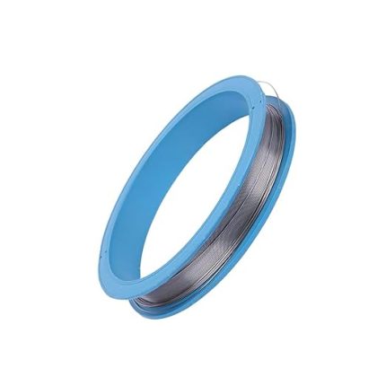 Tungsten Filament %99 Saflık Tungsten Metal Tel Bobin, Uzunluk 1 m, Çap 0,25 mm