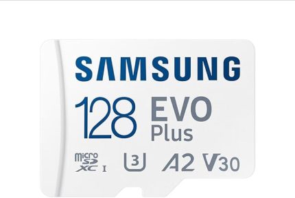 EVO Plus microSDXC Hafıza Kartı 128 GB, 160 MB/s, U3, V30, A2, ‎MB-MC128SA/TR (2024 Serisi) Beyaz