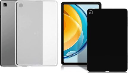 Honor Pad X8 10.1 inch - Honor Pad 6 Tablet Silikon Tpu Soft Kılıf - AL3284 (Buzlu Şeffaf)