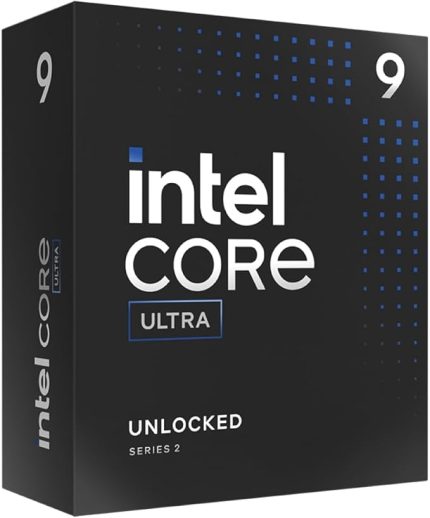 Core Ultra 9 Masaüstü İşlemci 285K - 24 çekirdek (8 P çekirdeği + 16 E-çekirdek) 5,7 GHz'e kadar