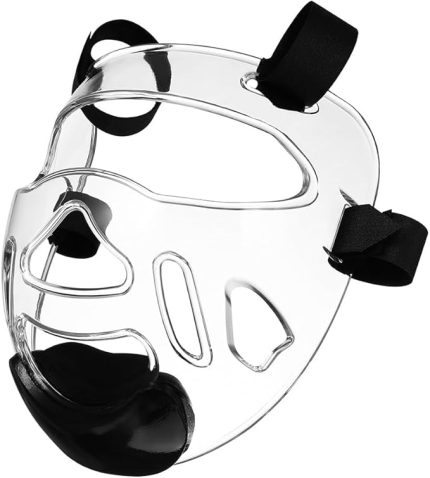 Tekvando Yüz Maskesi Tekvando Şeffaf Çıkarılabilir Koruyucu Koruyucu Koruyucu Maske Spor Boks Tekvando Yetişkin