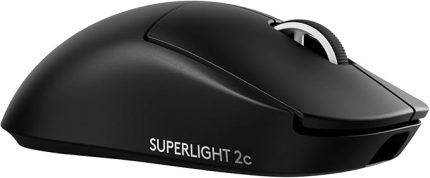 G PRO X Superlight 2C Kablosuz Oyuncu Mouse, Hafif, Hero 2 Sensör, 32.000 DPI, Siyah