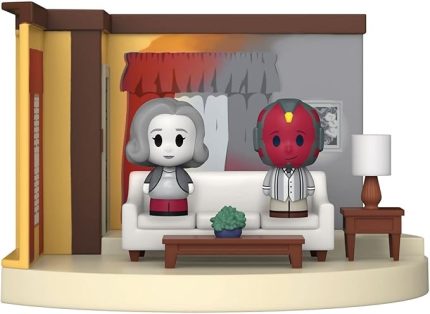 Mini Moments: Marvel: Wanda Vision - LR 60'lar - WandaVision - Vinil Koleksiyon Figürü - Hediye Fikri - Resmi Ticari Ürün - Çocuklar ve Yetişkinler için Oyuncak - TV Fanları