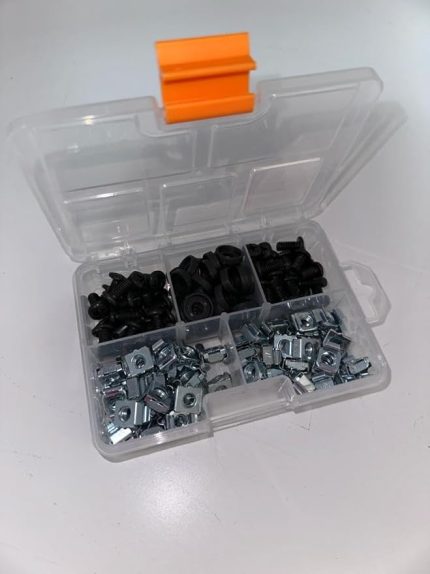 Pano, Rack Kabinet M6 Kafes Somun ve Vida Seti - (50 adet)