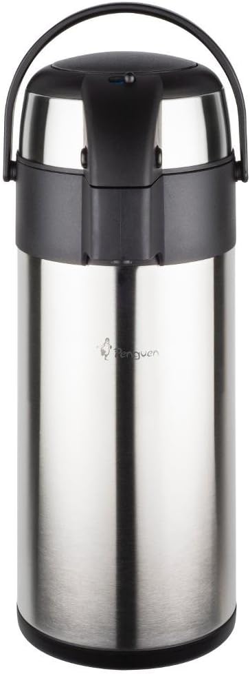 5 Lt Pompalı Kapaklı Çift Katlı Çelik Termos 1250A