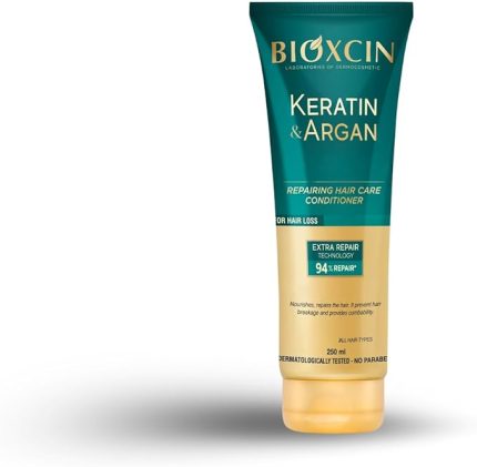 Keratin & Argan Onarıcı Saç Bakım Kremi – Yıpranmış ve Hasar Görmüş Saçlar İçin – 250 ml – BioComplex B11, Hidrolize Keratin ve Argan Yağlı