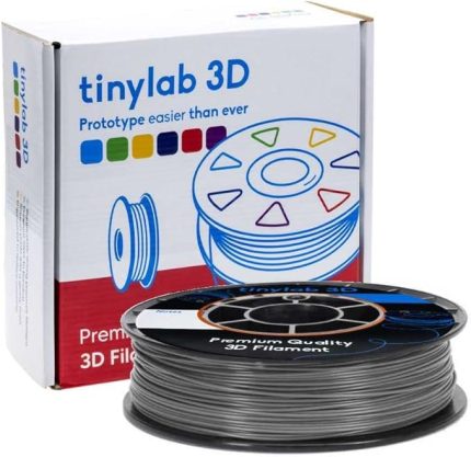 3D 1.75mm 1000gr Gümüş PLA Filament 190-220°C Baskı Sıcaklığı - Yüksek Kalite, Çevre Dostu, Mükemmel Yapışma ve Pürüzsüz Yüzey