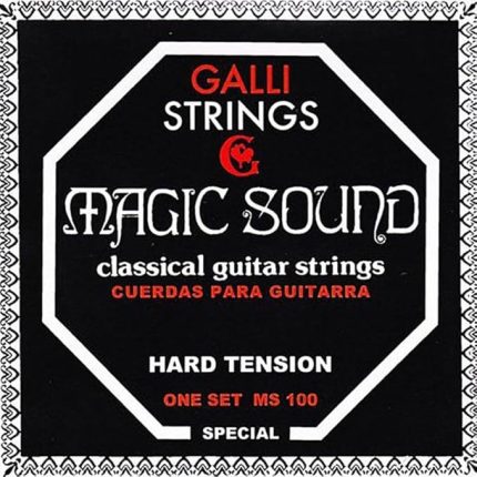 MS-100 Klasik Gitar Teli Hard Tension, Galli Strings Tel