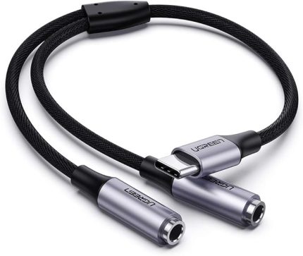 Type-C to 2’li Aux Kulaklık Çıkış Çoklayıcı