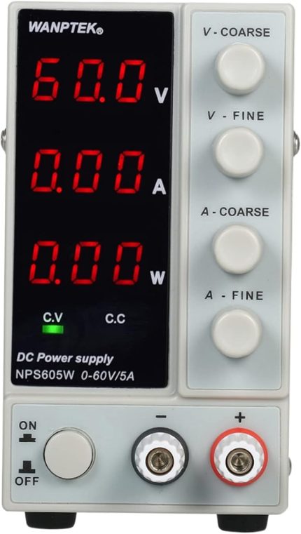 0-60V 0-5A Anahtarlamalı DC Güç Kaynağı 3 Haneli Ekran LED Yüksek Hassasiyetli Ayarlanabilir Mini Güç Kaynağı AC 115V/230V 50/60Hz Voltaj ve Akım Düzenlemeli Çift Çıkış YOUMAXE