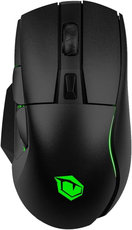 Reflex Ultra Yüksek Performanslı RGB Kablosuz Oyuncu Mouse PixArt AIM 3335 Sensör, 16000 DPI, 400 IPS, 70 Saat Kullanım Süresi, 60 Milyon Tıklama Ömrü, 6 Programlanabilir Tuş -Siyah