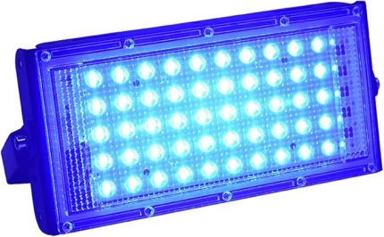 50W Açık IP66 Su Geçirmez Projektör Süper Parlak RGB Çim Projektör LED Spot Işık Galeri Kilise Düğün Doğum Günü Partisi Sahne Aydınlatması için