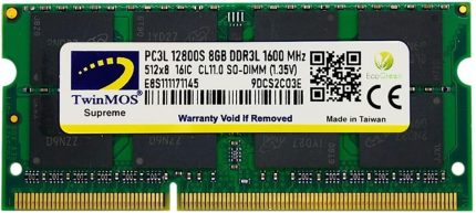8gb 1600mhz 1.35v Low Voltage Notebook Ram