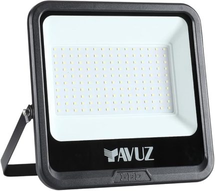 LED Projektör, IP66 Su Geçirmez Dış Mekan LED Projektör Armatürü 6500K Beyaz Işık SAFİR VL519100