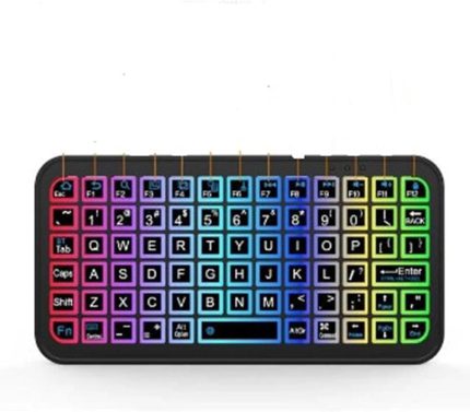 Klavye Smarttv Işıklı Bluetooth Kablosuz Televizyon Ps3 Dizüstü Tabletler Ve Telefonlar İçin