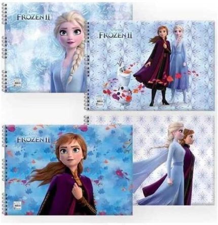 Color Frozen II 25 * 35 15 Yp. Spiralli Resim Defteri