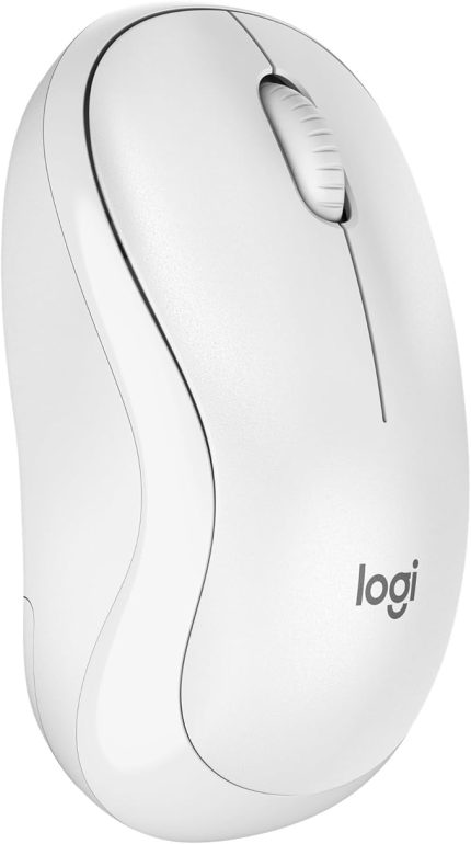 M240 Sessiz Bluetooth Mouse, Kablosuz, Kompakt, Taşınabilir, Akıcı İzleme, Windows, macOS, ChromeOS için, Bilgisayar, Macbook, Laptop, Tablet ile Uyumlu, 18 Aylık Pil Ömrü, Beyaz