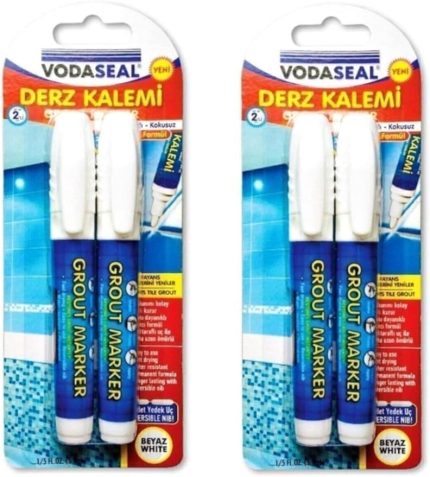 Derz Kalemi Beyaz 4 Lü Set 4 Adet Yedek Uç
