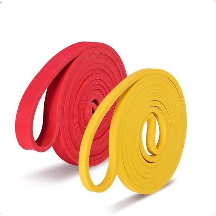 Direnç Bandı, 2'li Set Yukarı Çekme Yardım Bandı, Kuvvet Antrenmanı için Lateks Direnç Bandı Döngüsü, Egzersiz, Kas Eğitimi, Fizik Tedavi, Vücut Şekillendirme, Erkekler Kadınlar