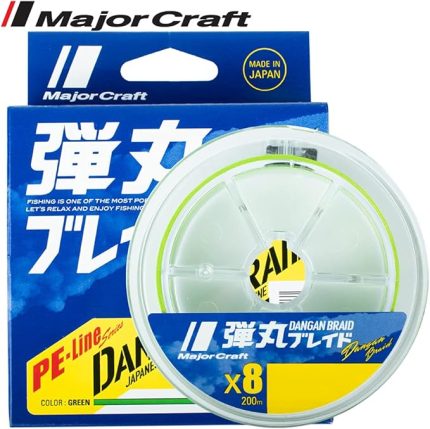 Craft MC Dangan Braid İp DB8 PE 0.6/0.06mm/14Lb/5.2kg/150 metre Green