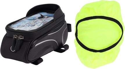 Telefon Bisiklet Bisiklet Çantası ön su Geçirmez Karbon PU kumaş, Açık Hava meraklıları Için sıkı Sabitleme