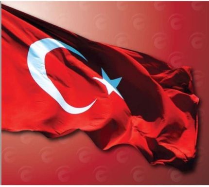 Bayrağı Alpaka Kumaş 400x600 cm