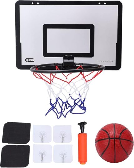 Asılı Kapıya Monte Basketbol Potası Seti, Basketbol Lover için Kapalı Basketbol Potası Oyunu