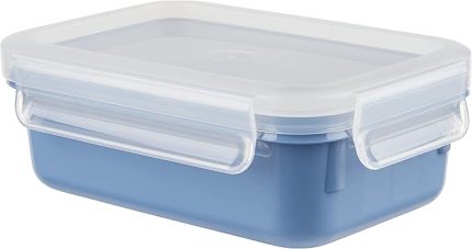 N10122 Clip & Close Color Edition saklama kabı | 0,55 litre |%100 sızdırmaz/hijyenik | BPA içermez | bulaşık makinesinde yıkanabilir, mikrodalga ve dondurucuya uygun | Alman malı | Aqua Blue