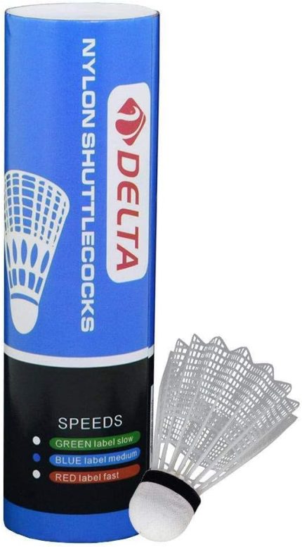 Badminton Topu 6 Li Beyaz medium