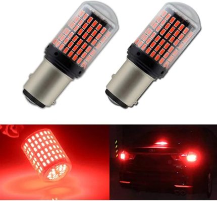 Aydınlatma Ampul Stop Fren Lamba 1016 Duy Çift Duy Parlak Kırmızı