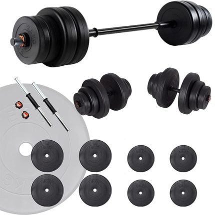 35 KG Halter Seti ve Dambıl Seti Ağırlık Fitness Seti