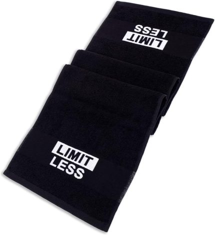 Home LIMITLESS 30x100 Cm -%100 Pamuk Spor Havlusu - Fitness Gym Golf Boks Tenis Havlusu