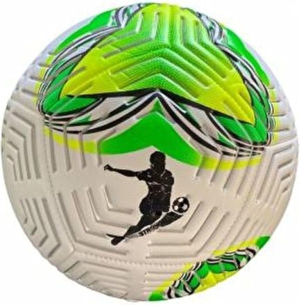 4 Astarlı Sert Zemin Futbol Topu Halı Saha Topu Maç Topu 480gr Beyaz, FARHLL12