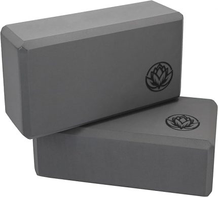 Bloğu VonBueren | Her Yoga Bloğu 22 x 12 x 7,5 cm | Kadınlar ve Erkekler için EVA Yoga Blokları | Pilates için Klötze