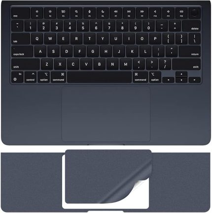 MacBook Air 15.3 inç Touchpad Trackpad Koruyucu Sticker Uyumlu M2 M3 M4 Mat Ultra İnce Çizilme Önleyici Gece Mavisi