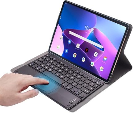Lenovo Tab M10 TB328FU 10.1 inch / T328 Bluetooth Touchpad Klavyeli Kılıf-BKK5