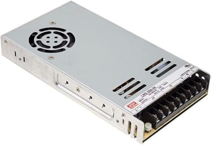 MEAN WELL LRS-350-24 350,4 W 24 V 14,6 Amp Tek Çıkışlı Değiştirilebilir Güç