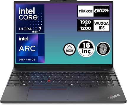 ThinkPad E16 Gen 2 Ultra 7 155H 32GB 1TB SSD 16 WUXGA Fdos Dizüstü Bilgisayar 21MA002UTX 005