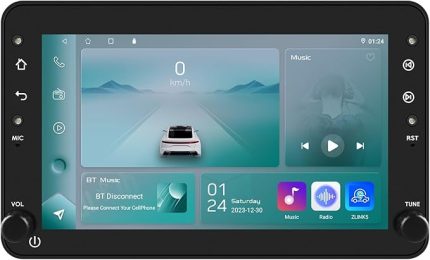 Araba Radyo Alfa Romeo Örümcek / 159 / Brera /159 Sportwagon, 7 İnç Android 14 Dokunmatik Ekran 2+32 GB GPS Navigasyon Carplay Android Otomatik WiFi Bluetooth USB ile