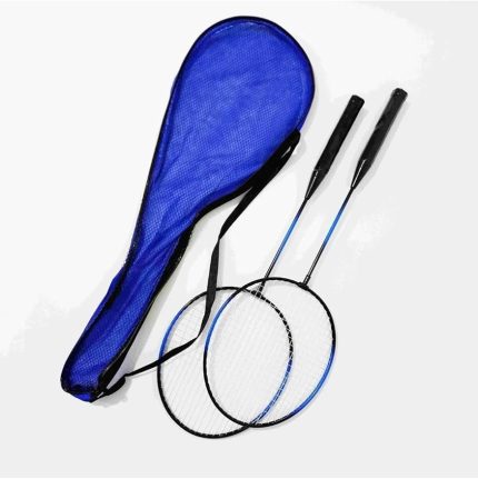 2 Adet Badminton Raketi ve 3 Adet Badminton Topu - Çantalı Badminton Seti
