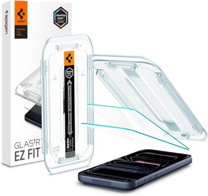 iPhone 17 Pro / 17/16 Pro Cam Ekran Koruyucu AluminaCore™ iyonlaştırılmış Güçlendirilmiş Cam Teknolojisi Kolay Kurulum Glas.tR EZ Fit Slim HD (2 Adet) - AGL07928