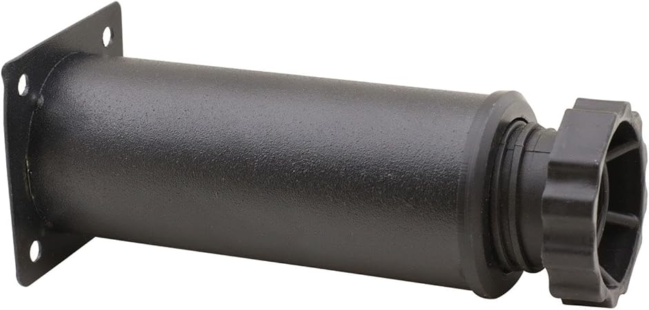 Ayarlanabilir Mobilya Kanepe Baza Koltuk Metal Destek Yükseltici Ayağı 12 cm Siyah Metal Ayak 4 Adet - Görsel 3