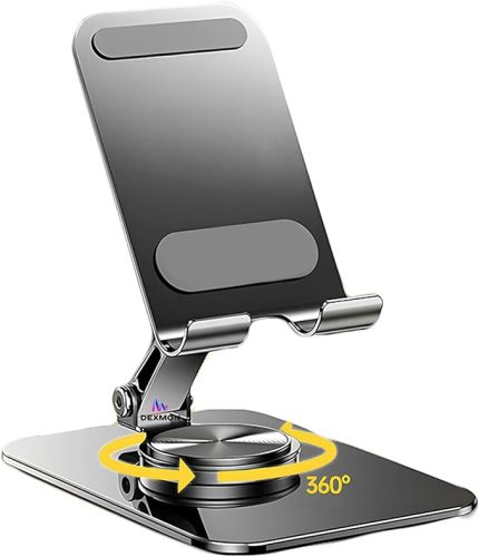 Katlanabilir Masaüstü Telefon Tutucu Tablet Standı 360 Derece Dönen Ayarlanabilir