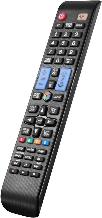 Yedek Uzaktan Kumanda AA59-00582A AA59-00638A Tüm Samsung 3D LCD LED Akıllı TV'ler için uygundur - Kurulum Gerektirmez TV Evrensel Uzaktan Kumanda BN59-01198Q AA59-00581A AA59-00638A