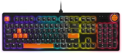 ArcPlay RGB Kablolu Mekanik Gaming Klavye Oyuncular İçin Tasarlandı Multi-Fonksiyon Ses Ayarı (Cherry MX Brown Switch / 8000 HZ) Ingilizce Q - APP06427 (Spigen TR Garantili)