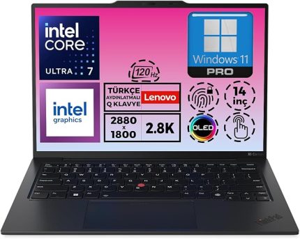 ThinkPad X1 Carbon Gen 12 21KC006BTX Ultra7-155U 32 GB 1 TB SSD 14'' W11Pro Dizüstü Bilgisayar