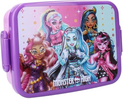 sweety pop - Öğle yemeği kutusu, öğle yemeği kutusu, Monster High çocuklar için, kreş, anaokulu, okul, tatil, yemek kutusu, 16 cm, kız çocukları için, mor/pembe - hediye fikri