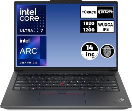 ThinkPad E14 Gen 6 Ultra 7 155H 16GB 512GB SSD 14 WUXGA Freedos Notebook 21M70091TX