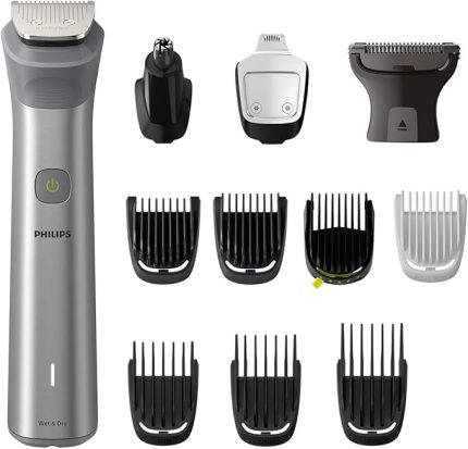 12'si 1 Arada Erkek Bakım Seti - Yüz/Saç/Vücut (Islak/Kuru Kullanım) MG5940/15
