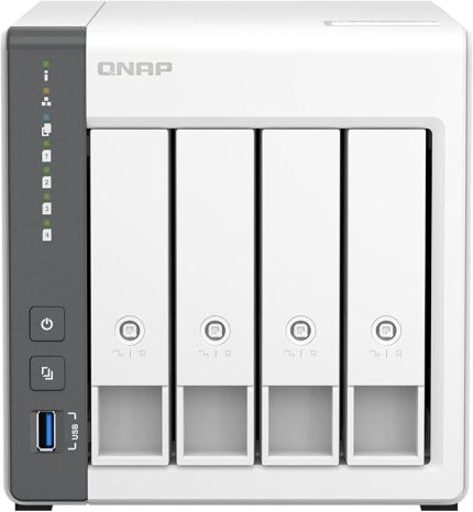 TS-433-4G ARM QC 4 GB RAM- 4-diskli Nas Server (Disksiz)